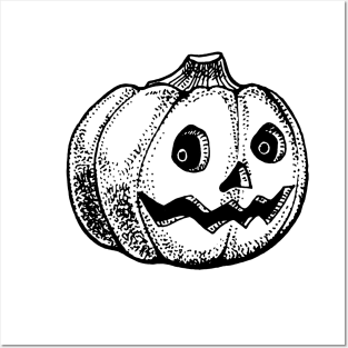 Halloween Pumpkin Posters and Art